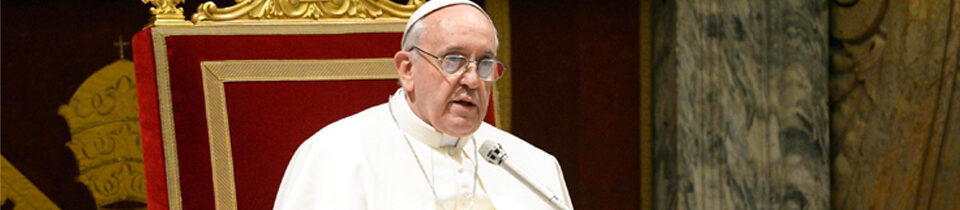 ADDRESS OF POPE FRANCIS FAMILIES !